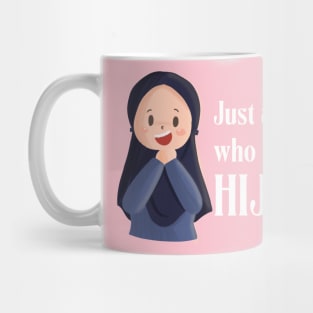 just a girl who loves hijab Mug